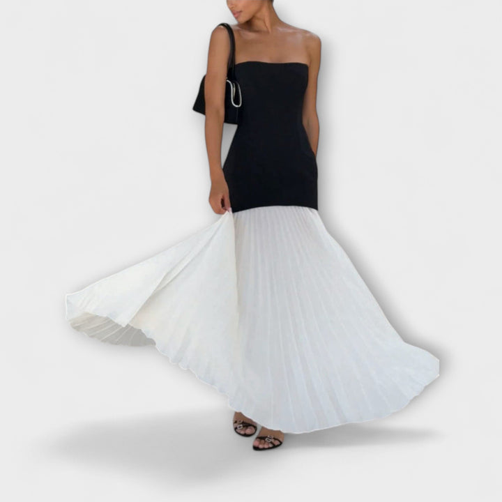 Isolde – Elegant Pleated Midi Skirt Set