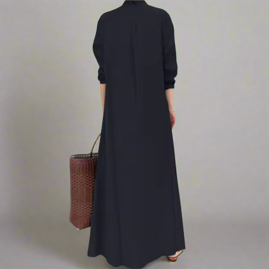 Vrenilda | Loose-fit premium shirt dress for everyday wear