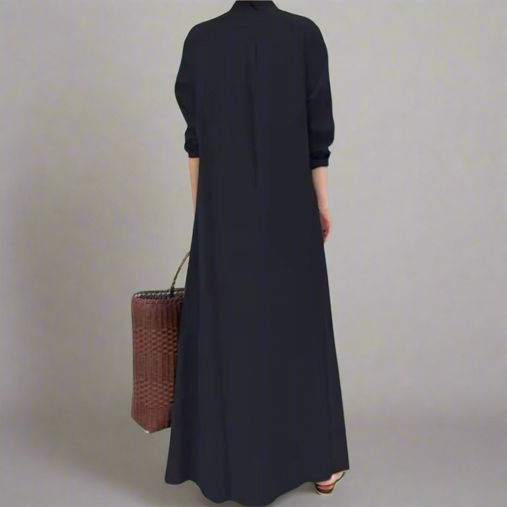 Vrenilda | Loose-fit premium shirt dress for everyday wear