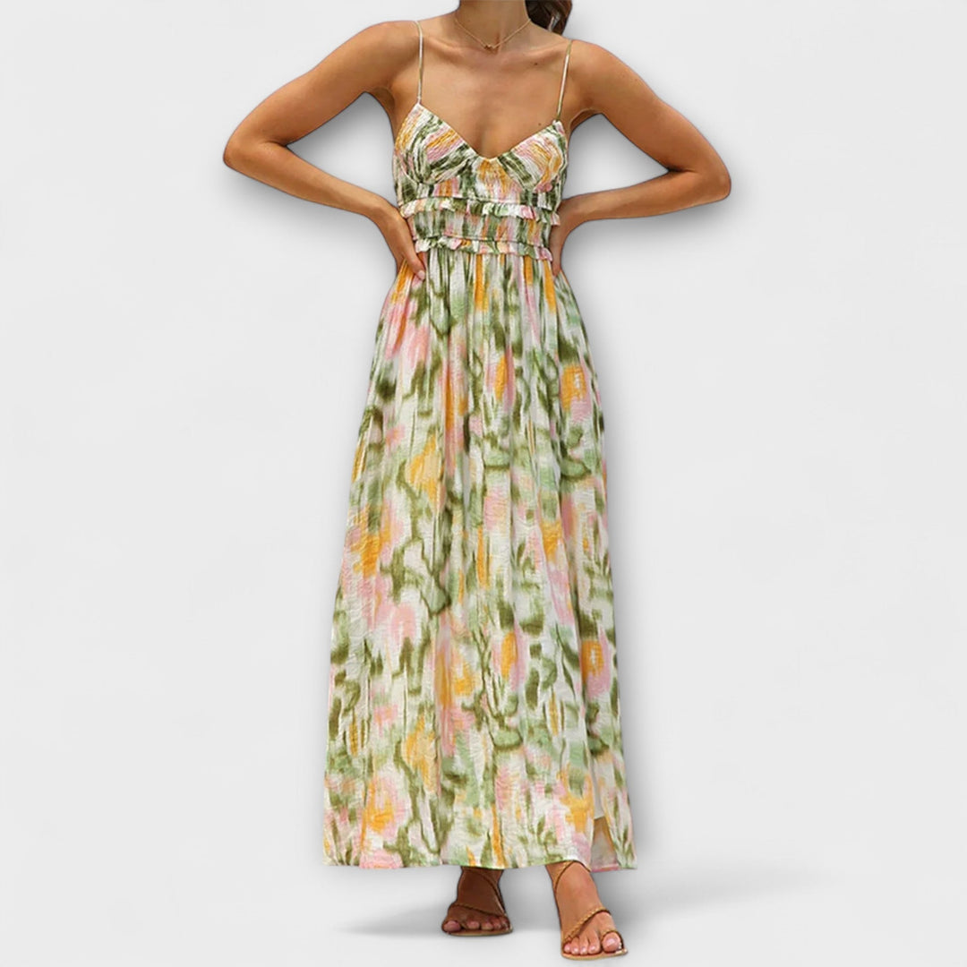 Annalise – Floral Print Walk-Friendly Dress