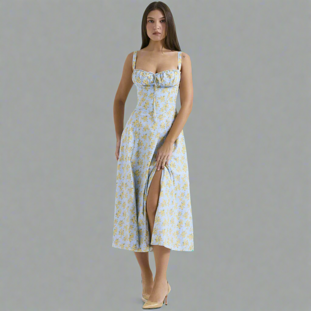 Josina | Premium Waist Dress with Bustier Design