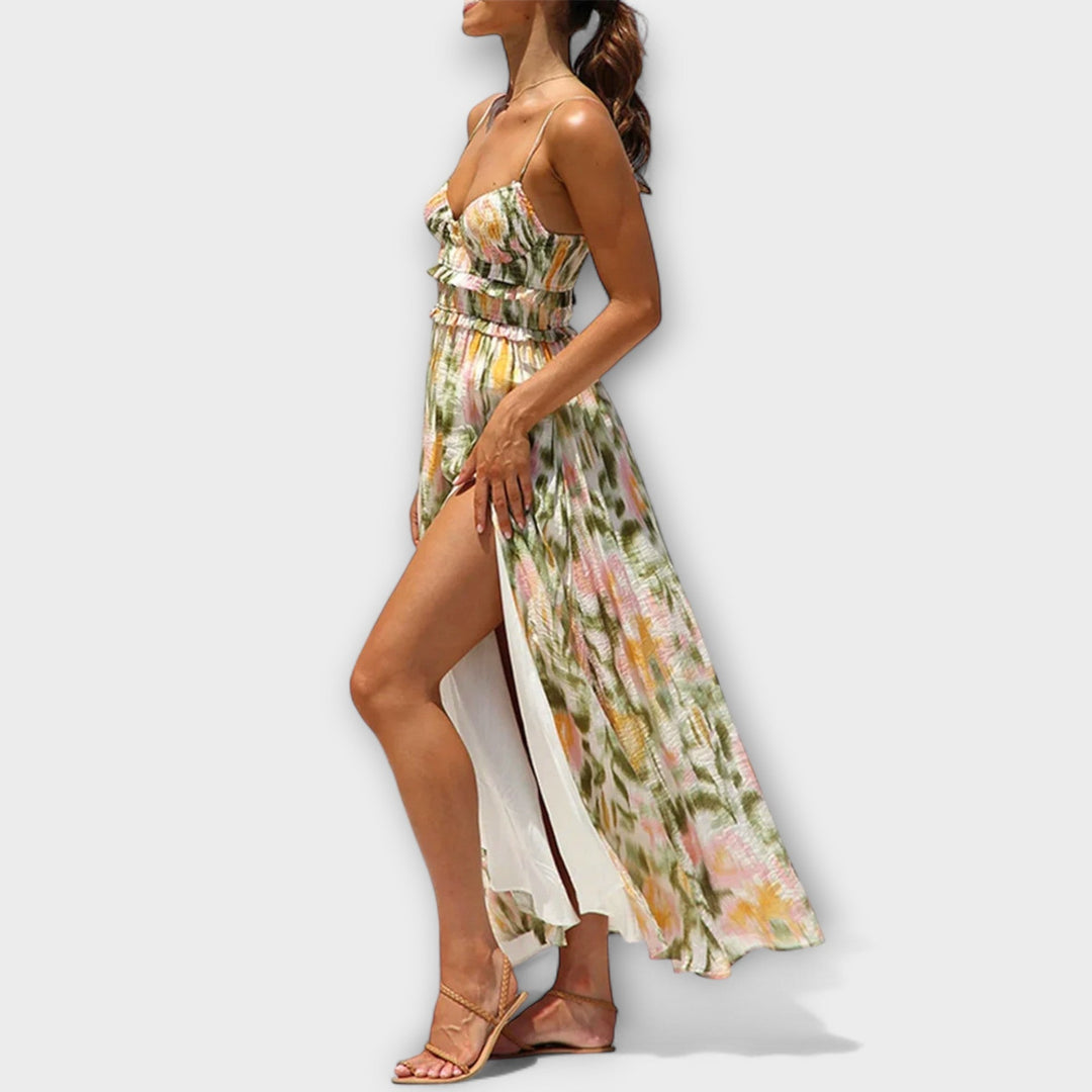 Annalise – Floral Print Walk-Friendly Dress