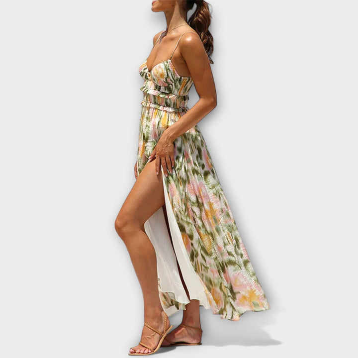 Annalise – Floral Print Walk-Friendly Dress