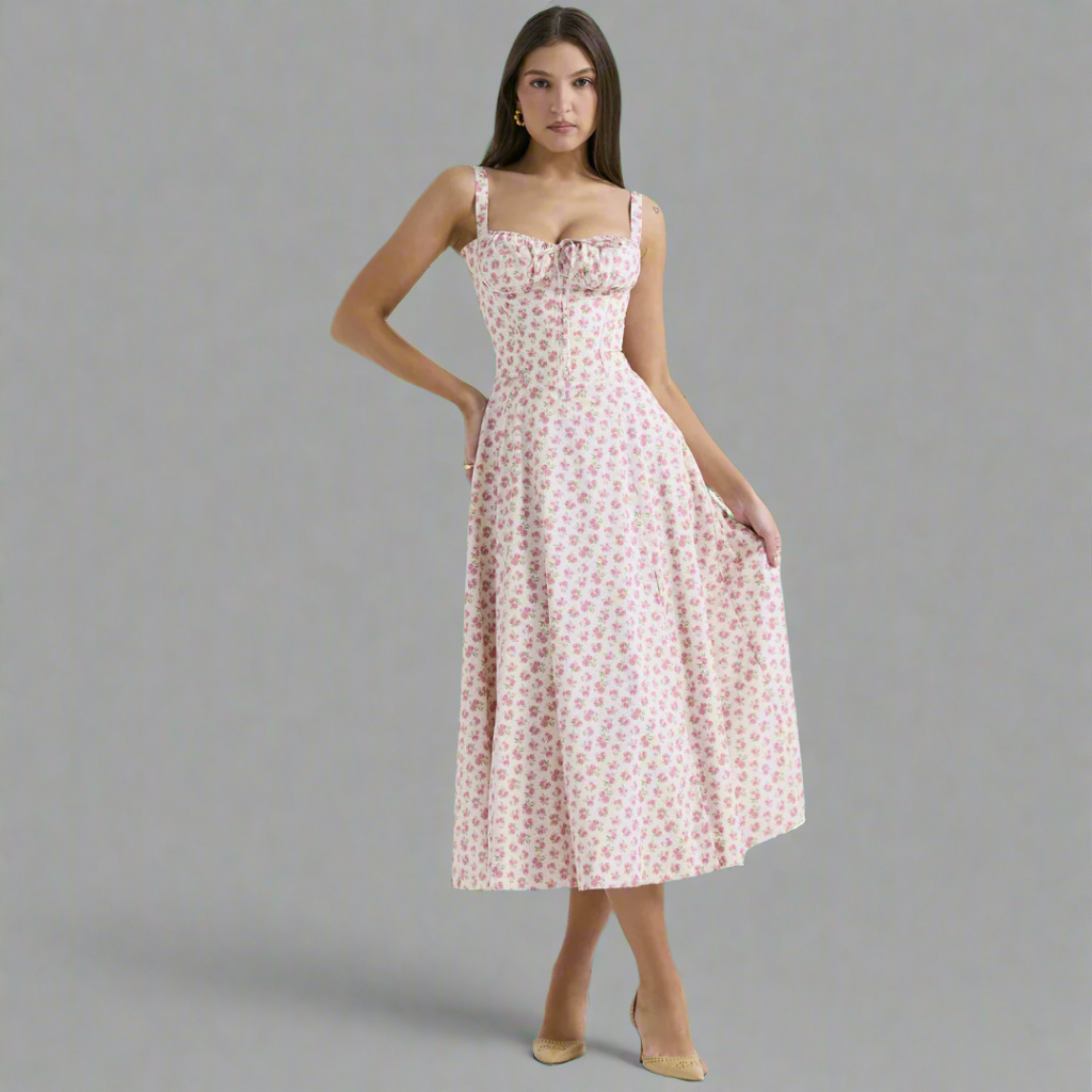 Josina | Premium Waist Dress with Bustier Design