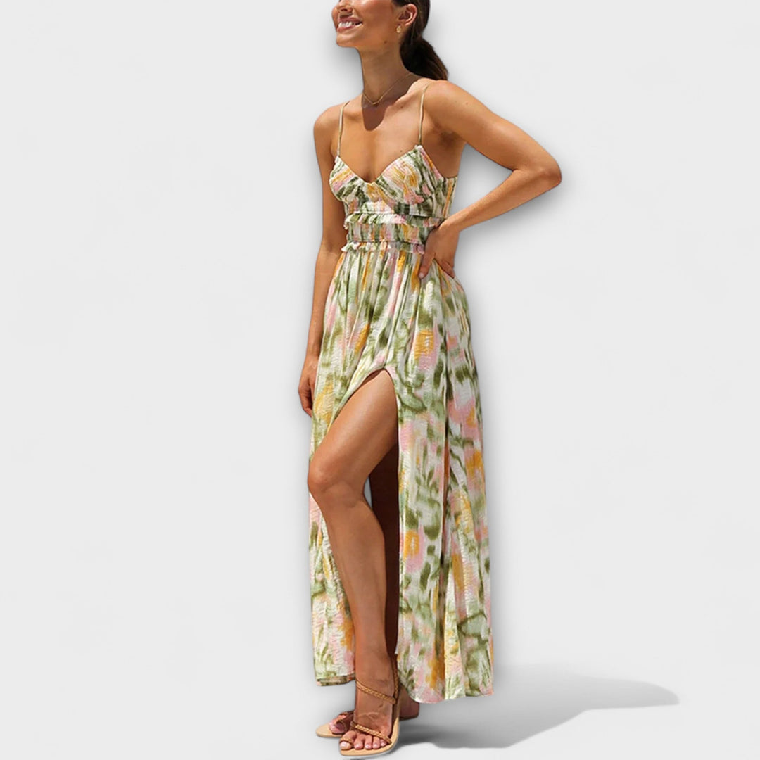 Annalise – Floral Print Walk-Friendly Dress