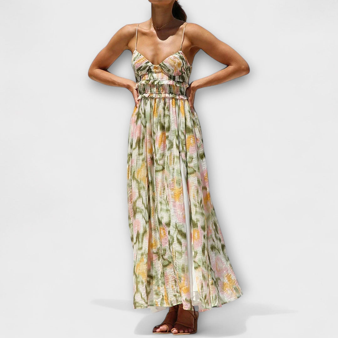 Annalise – Floral Print Walk-Friendly Dress