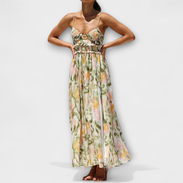 Annalise – Floral Print Walk-Friendly Dress