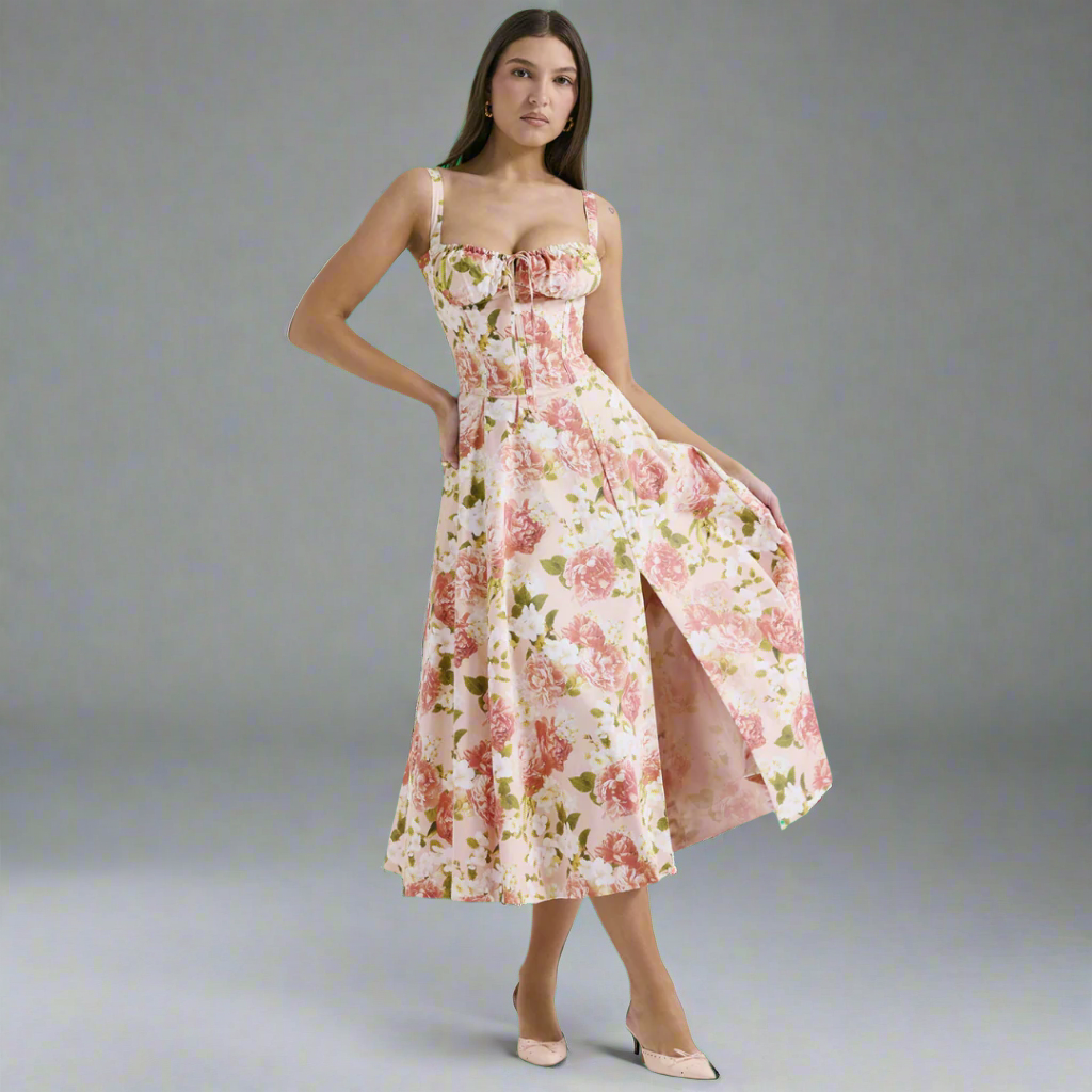 Josina | Premium Waist Dress with Bustier Design