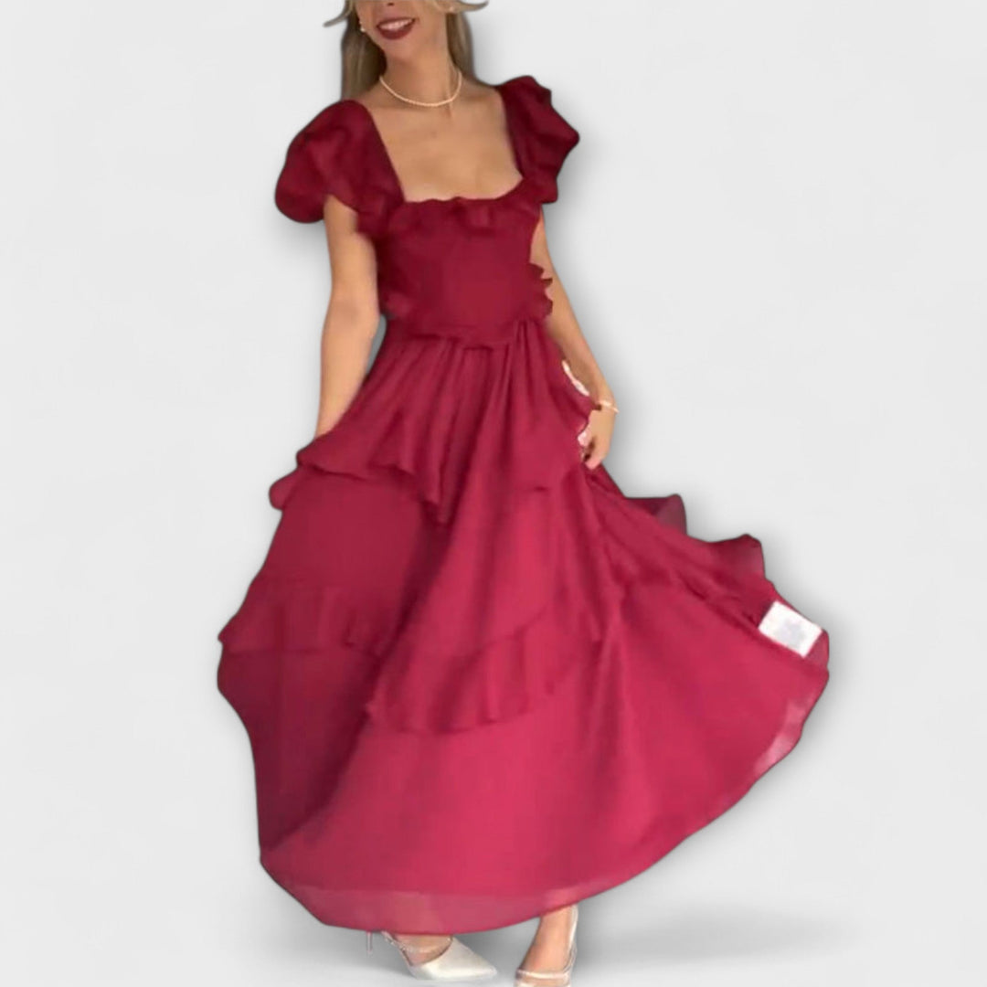 Eliza – Dress with Ruffle Details