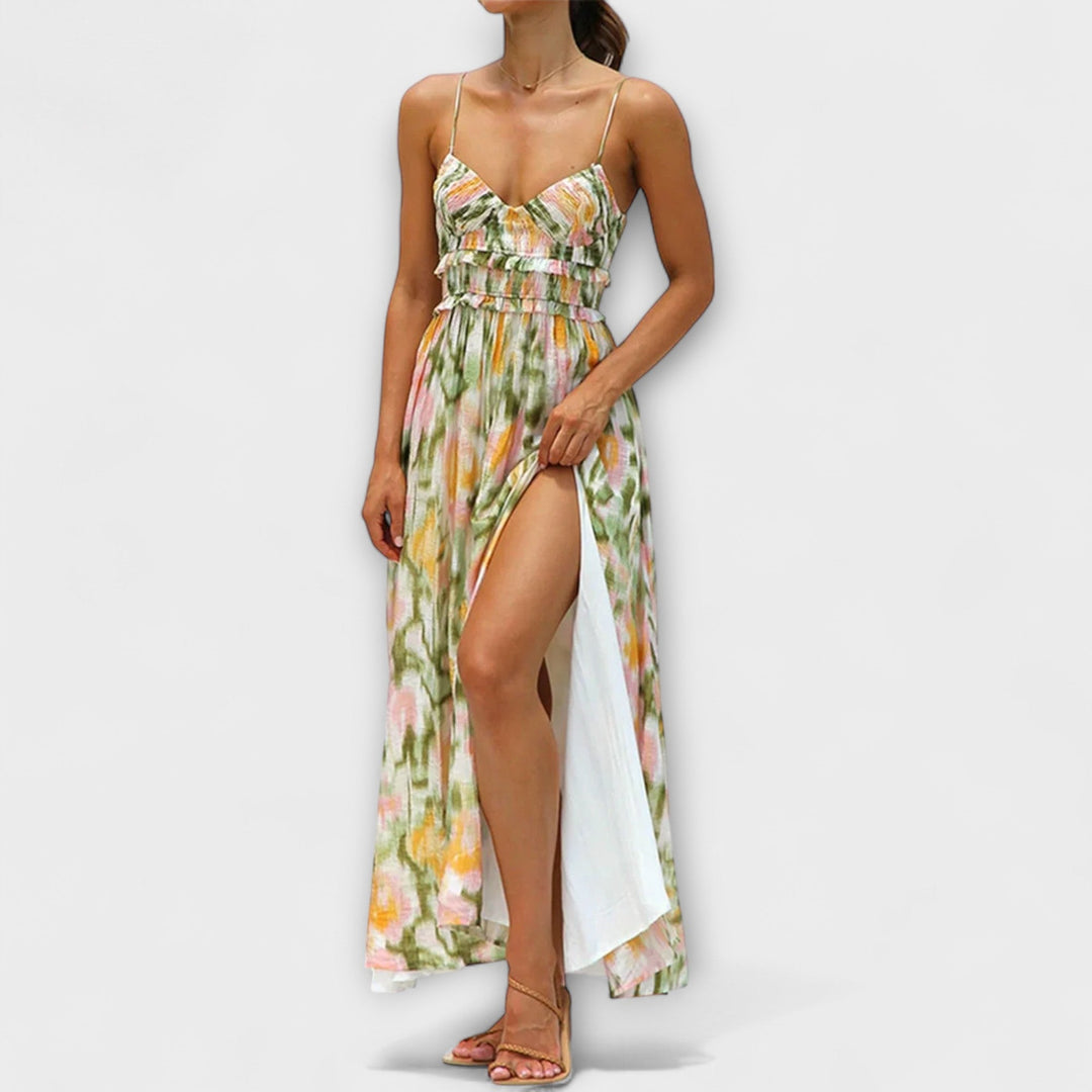 Annalise – Floral Print Walk-Friendly Dress