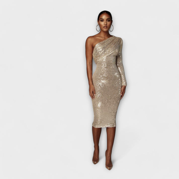 Margely | Evening dress with wrap bust