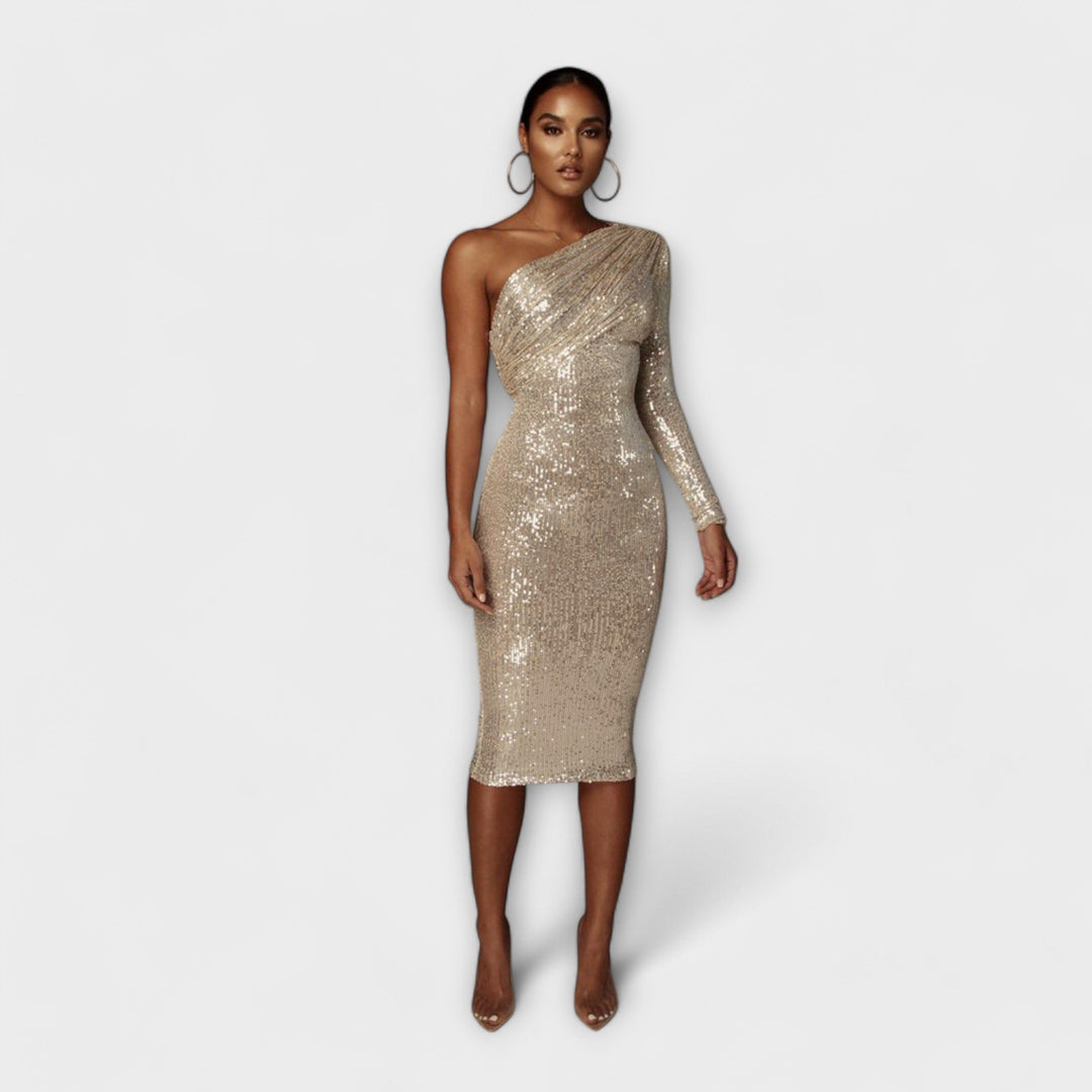 Margely | Evening dress with wrap bust
