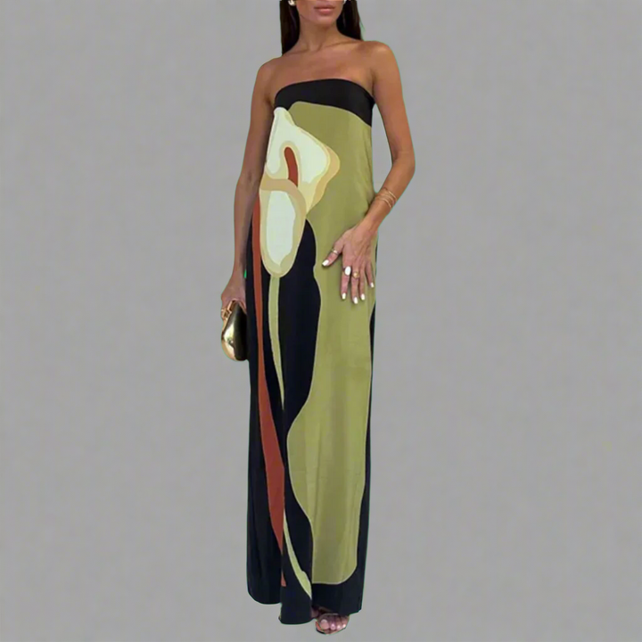 Judith | Shiny dress made of premium fabric