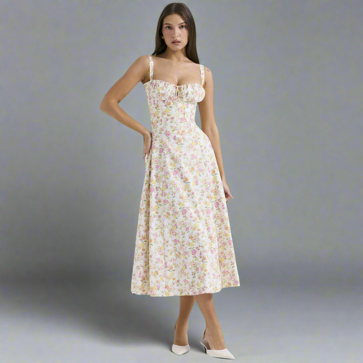 Josina | Premium Waist Dress with Bustier Design