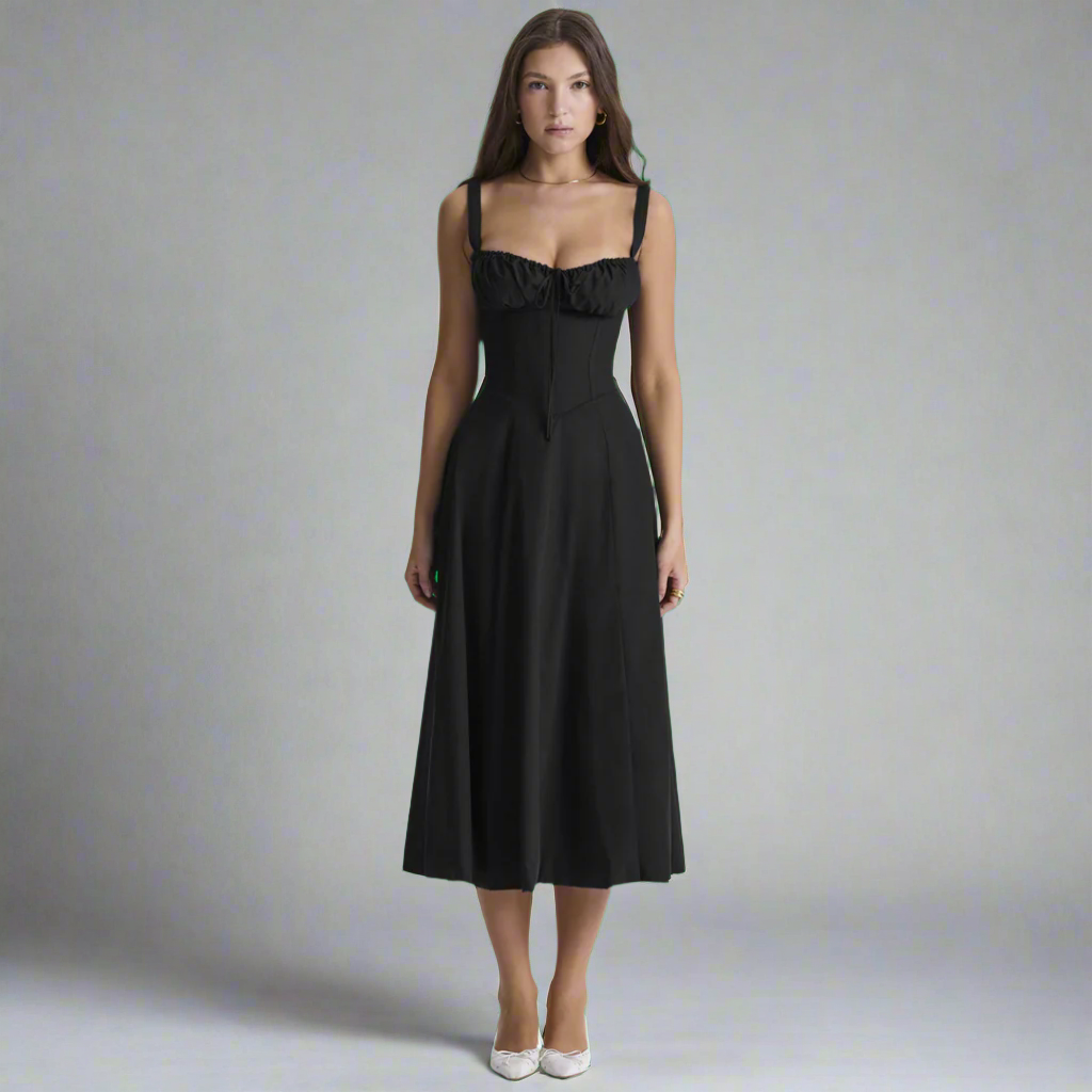 Josina | Premium Waist Dress with Bustier Design
