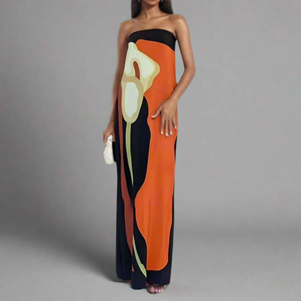 Judith | Shiny dress made of premium fabric