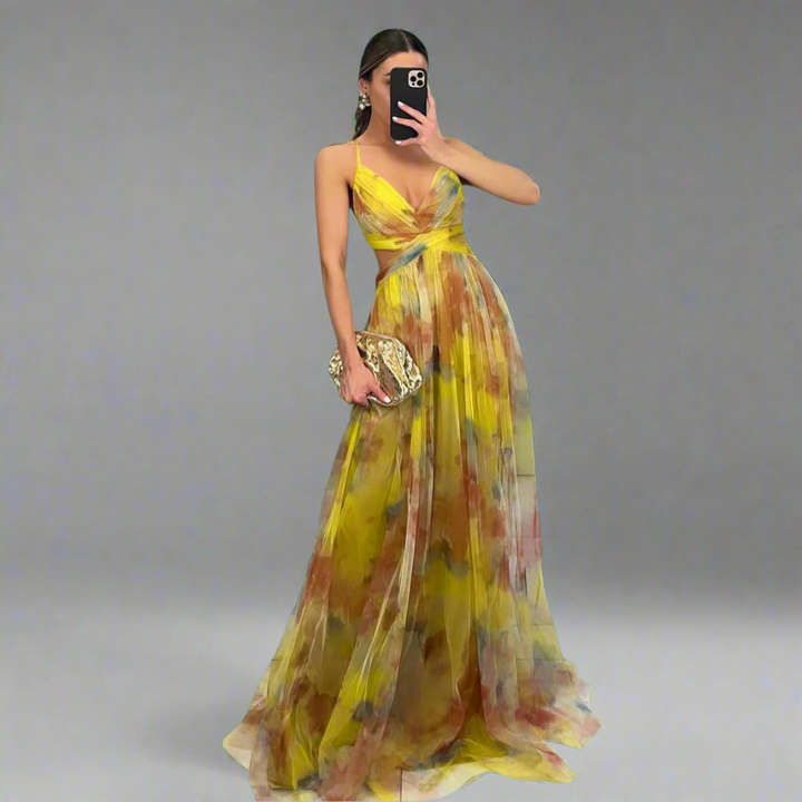 Valtruda | Airy Maxi Dress with Wow Factor