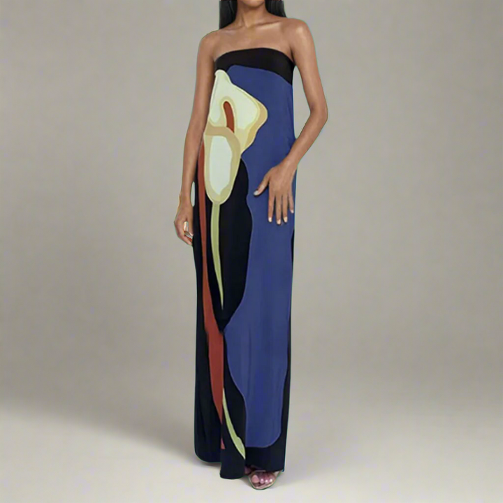 Judith | Shiny dress made of premium fabric