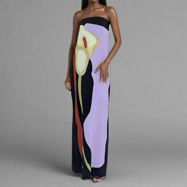Judith | Shiny dress made of premium fabric