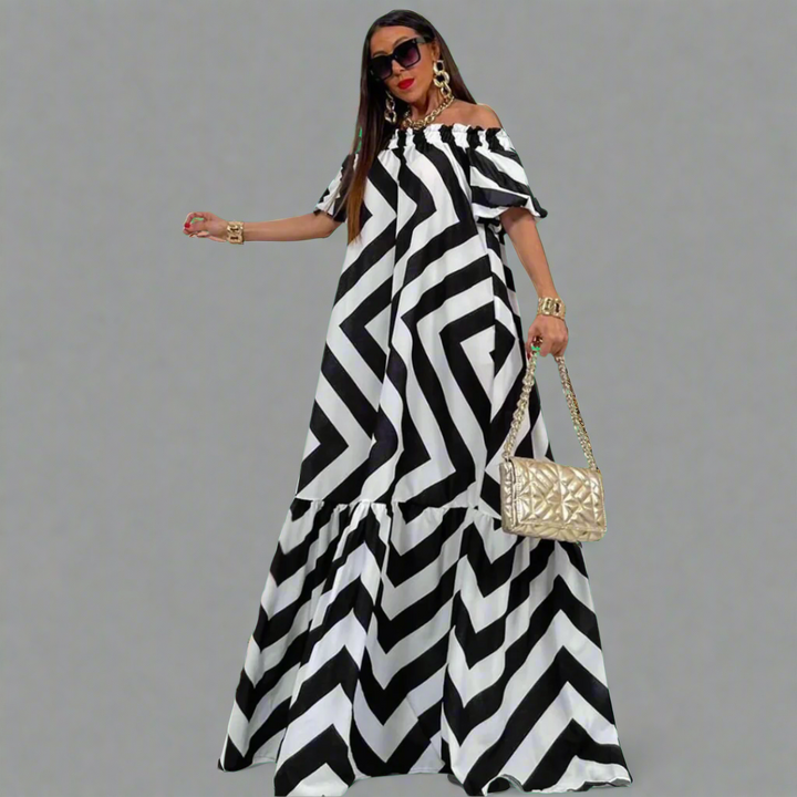 Wernlind | Airy Maxi Dress with Style Factor