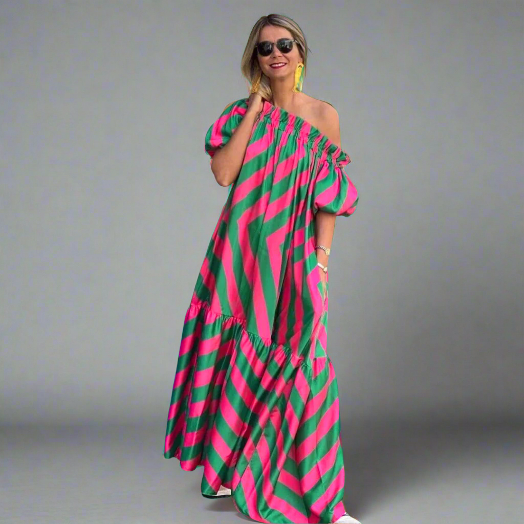 Wernlind | Airy Maxi Dress with Style Factor