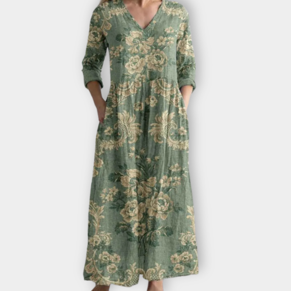 Beltrada | Boho Maxi Dress made of soft premium fabric
