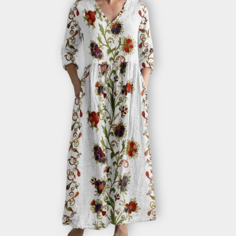 Floriah | Boho Maxi Dress made of soft premium fabric