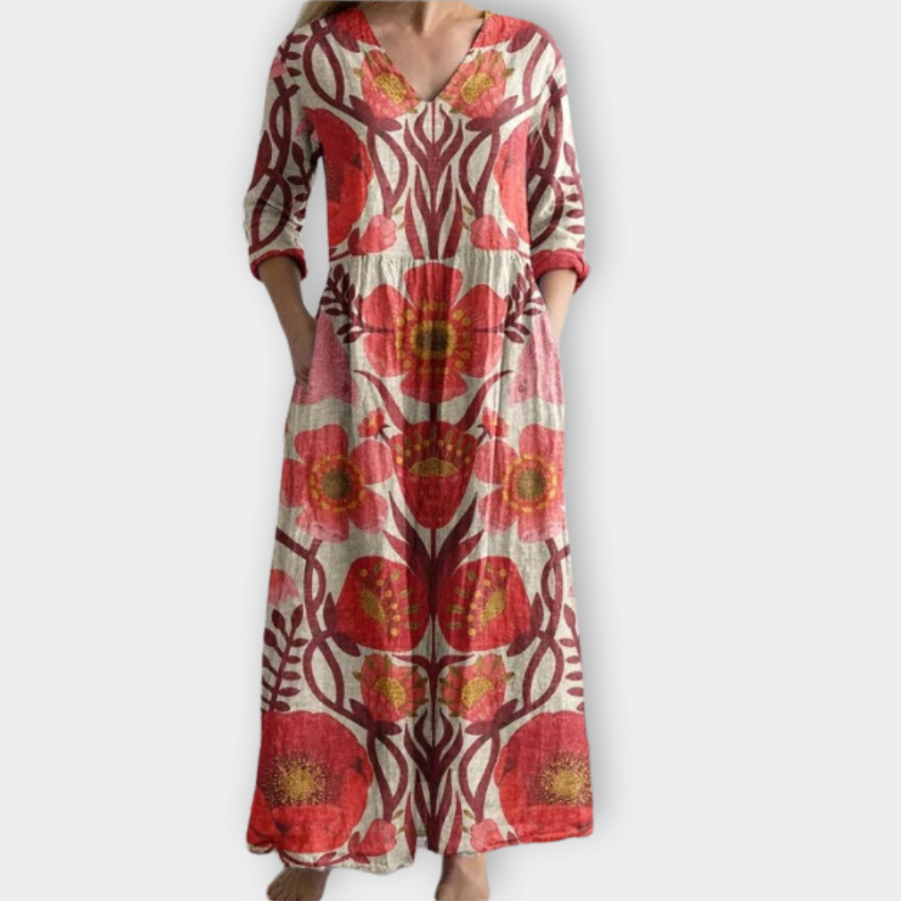 Adelgundis | Boho Maxidress made of soft premium fabric