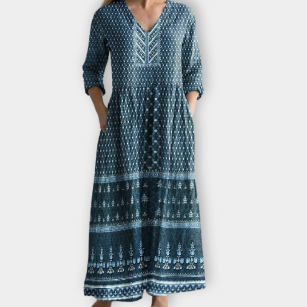 Chlotilde | Boho Maxi Dress made of soft premium fabric