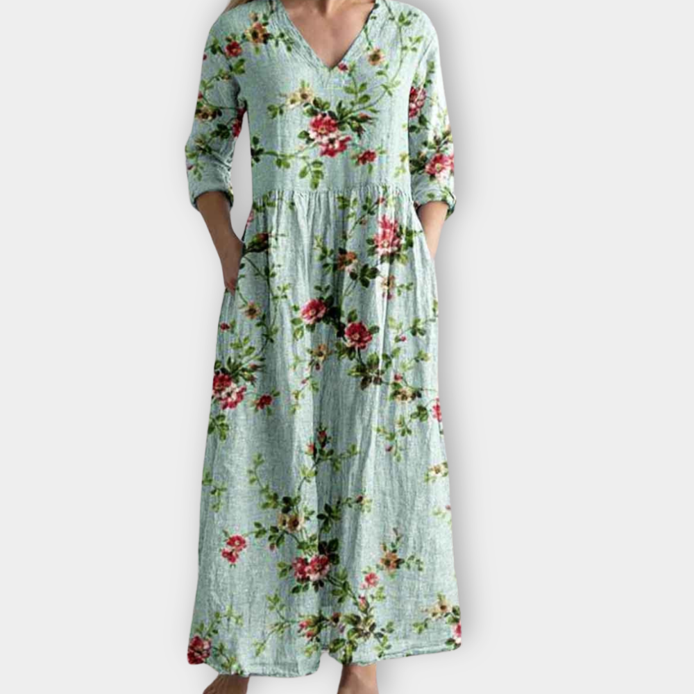 Iduna | Boho Maxi Dress made of soft premium fabric