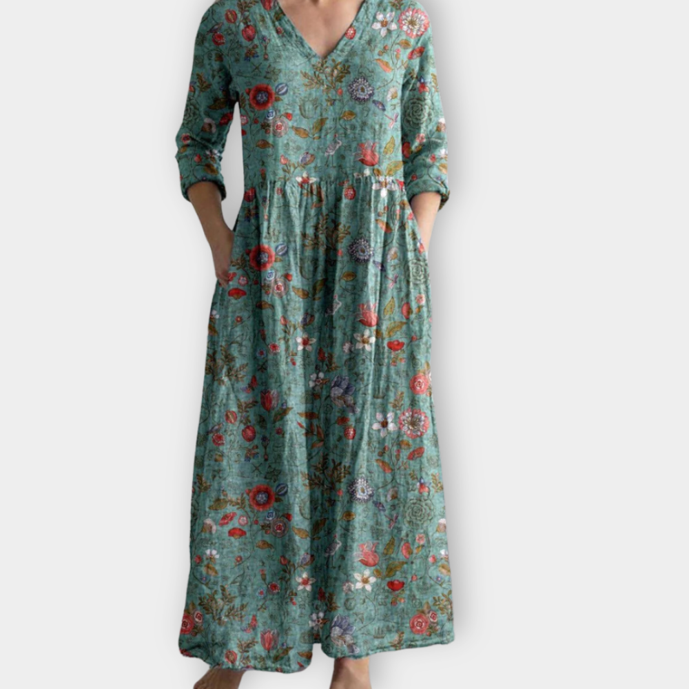 Sigruna | Boho maxi dress made of soft premium fabric