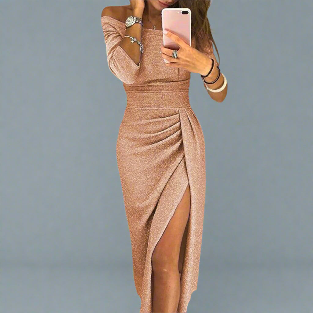 Lena | Elegant off-shoulder dress