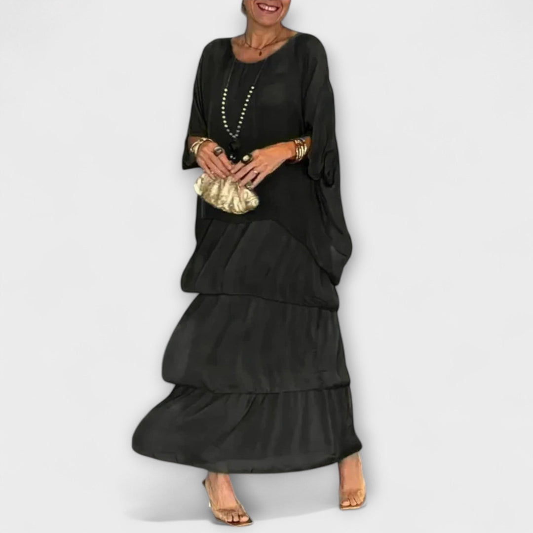 Evelyn – Elegant Chiffon Dress