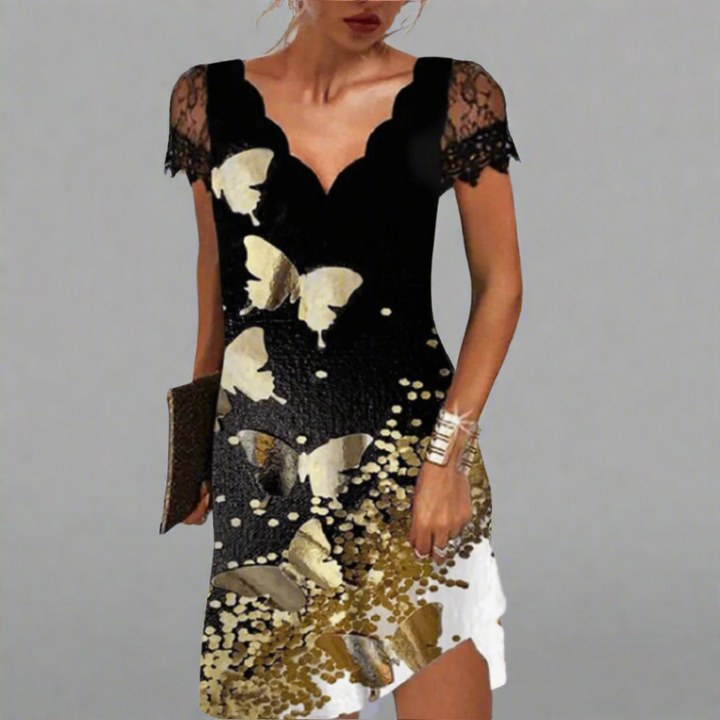 Leonie | Elegant dress made from premium fabric