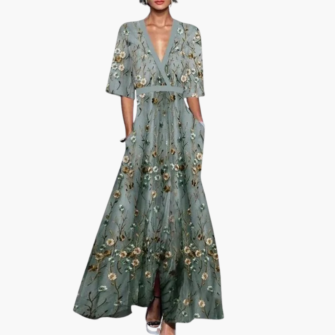 Mary™ | Elegant Floral Dress
