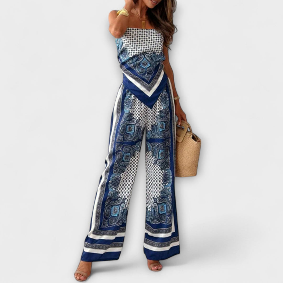 Dakota – Stylish Corset Top & Trouser Set