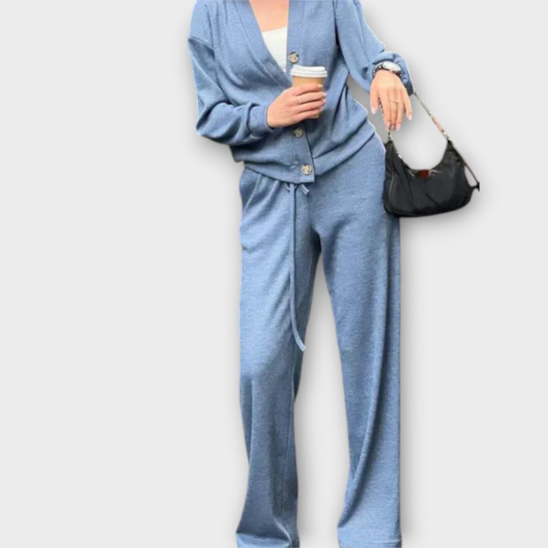 Chantal | Cardigan & Pants Set