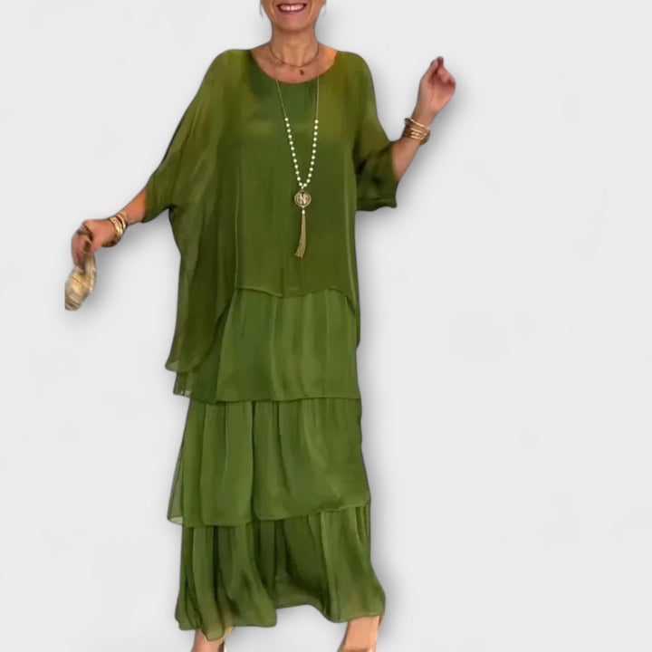 Evelyn – Elegant Chiffon Dress
