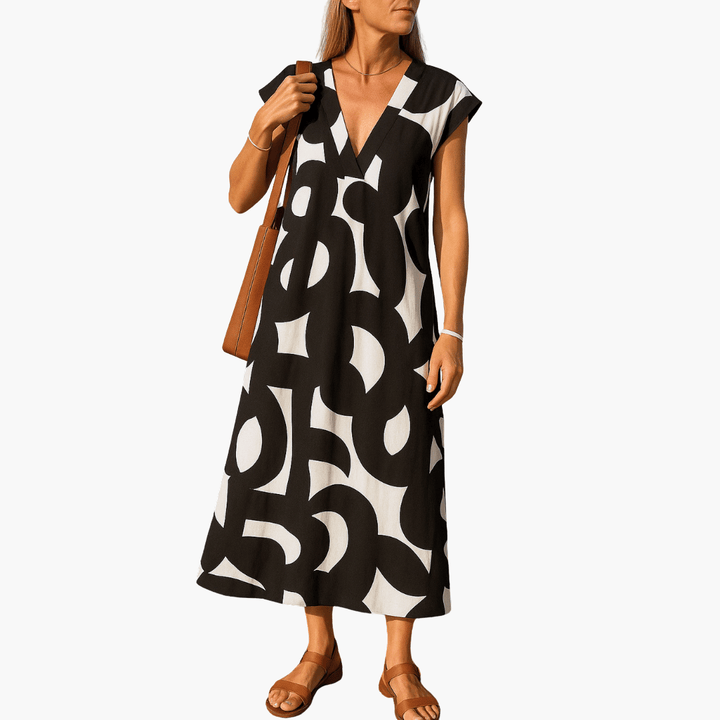 Valérie™ | Light V-Neck Dress