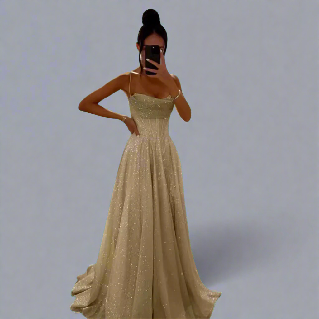 Annika | Elegant maxi dress made of premium fabric for sunny occasions