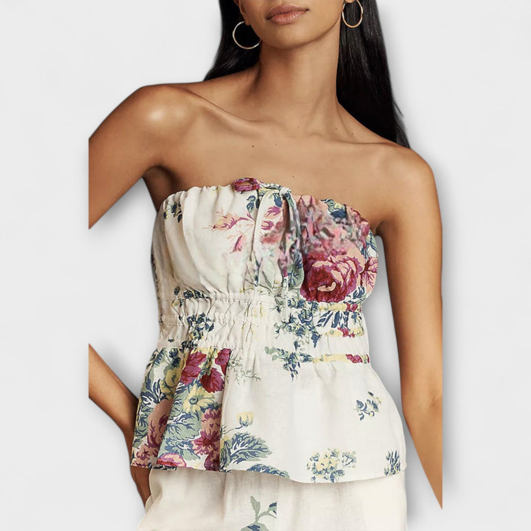 Indigo – Floral Print Summer Co-Ord Set