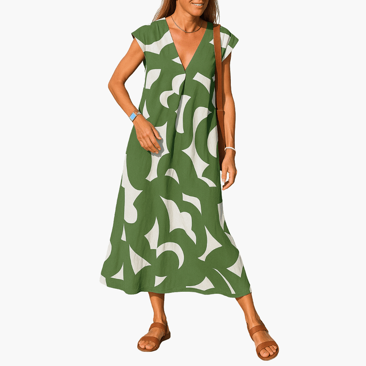 Valérie™ | Light V-Neck Dress
