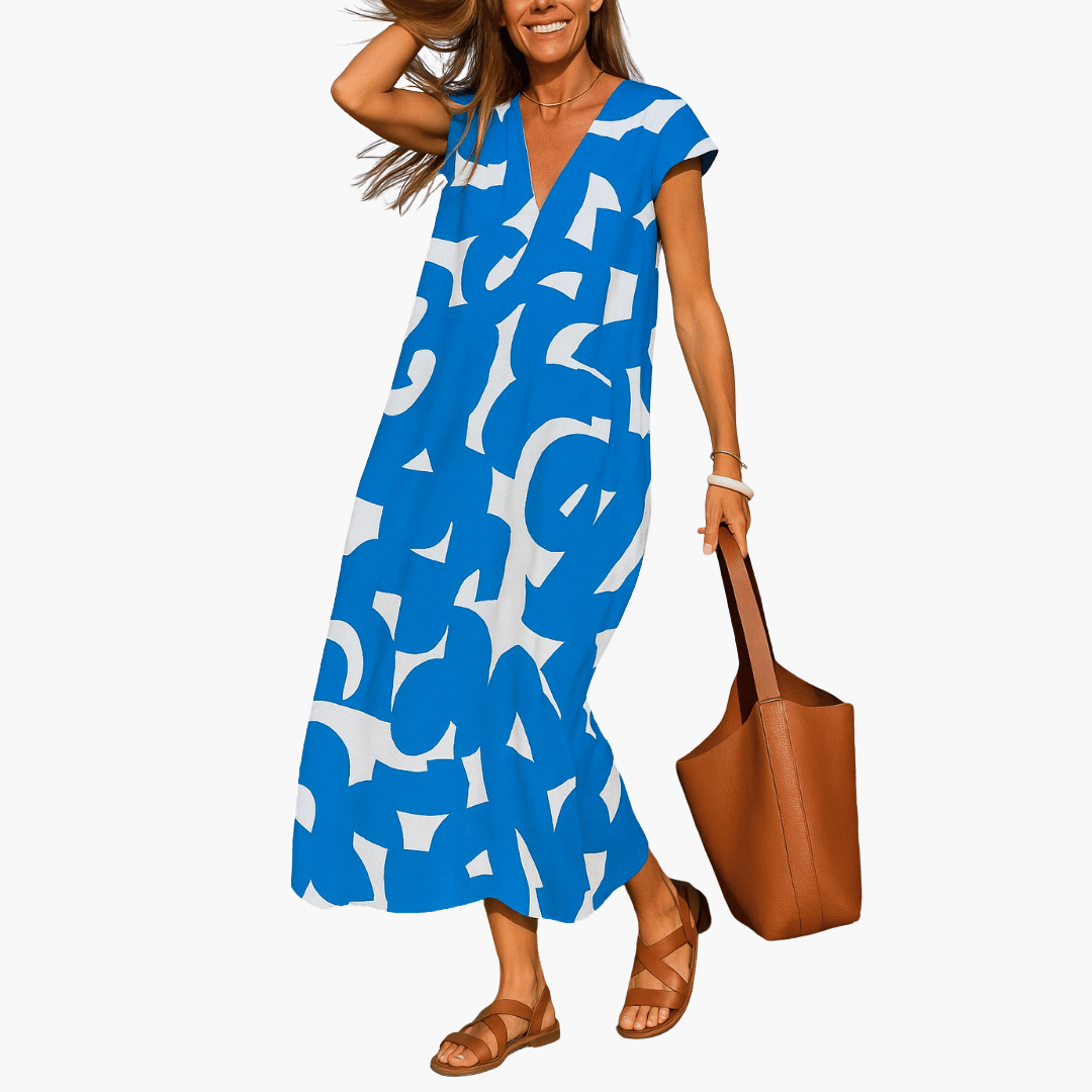 Valérie™ | Light V-Neck Dress