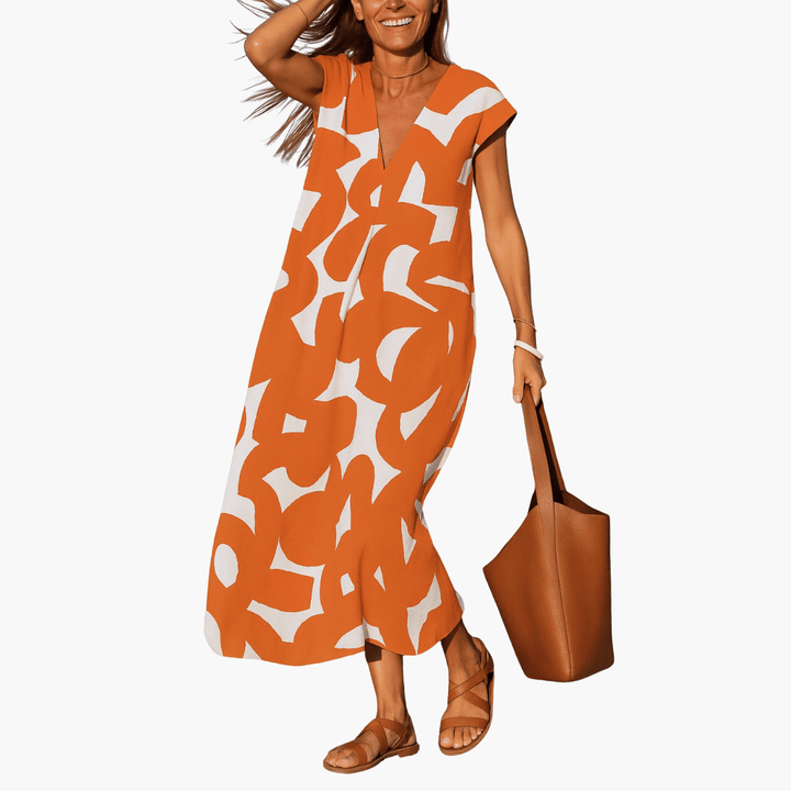Valérie™ | Light V-Neck Dress