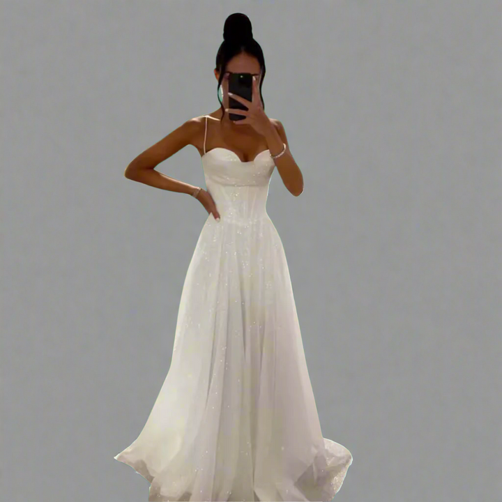 Annika | Elegant maxi dress made of premium fabric for sunny occasions