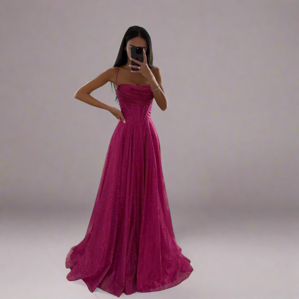 Annika | Elegant maxi dress made of premium fabric for sunny occasions