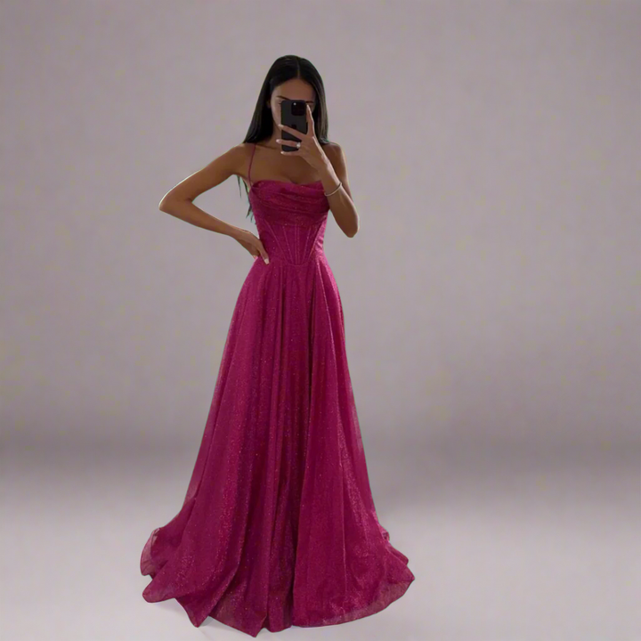 Annika | Elegant maxi dress made of premium fabric for sunny occasions