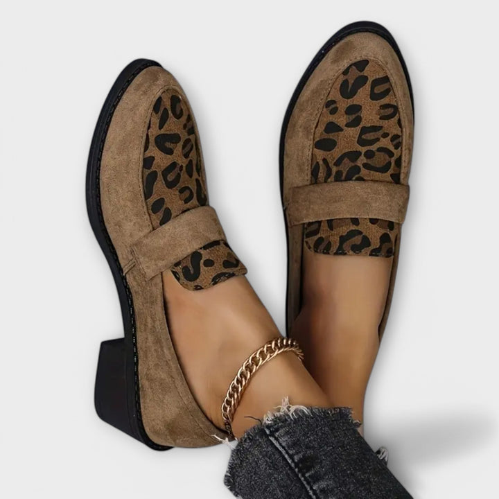 Camila - Stylish leopard print shoes