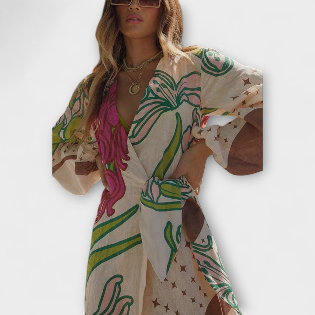 Tracey – Wrap Maxi Dress