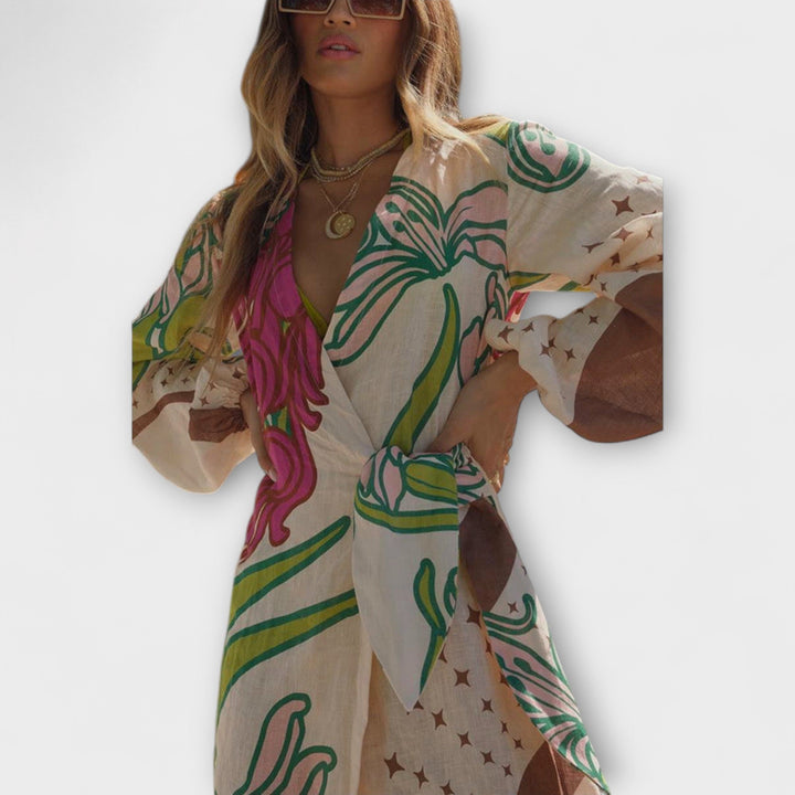 Tracey – Wrap Maxi Dress